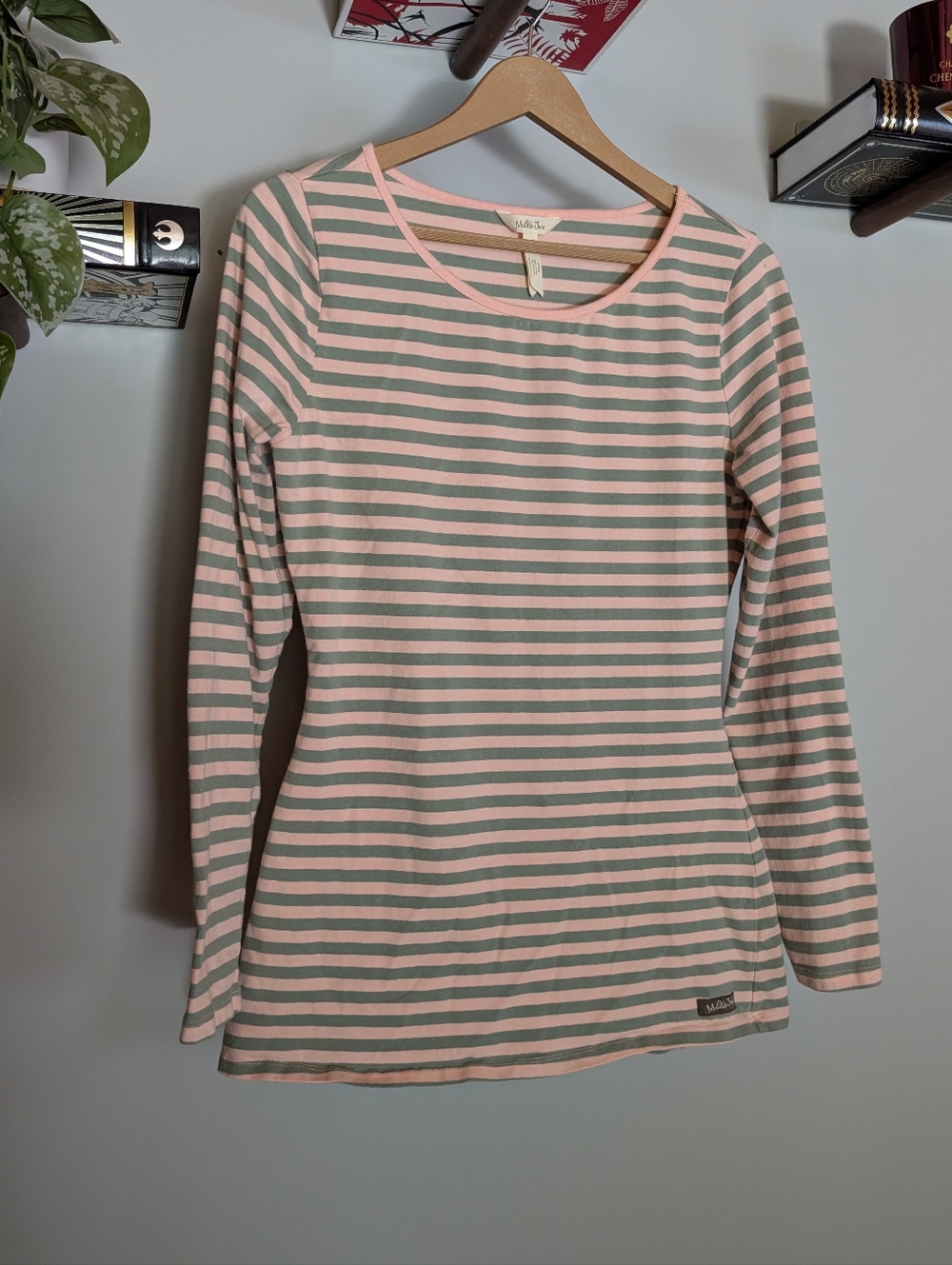 Matilda Jane Long Sleeve Striped Tee - Medium